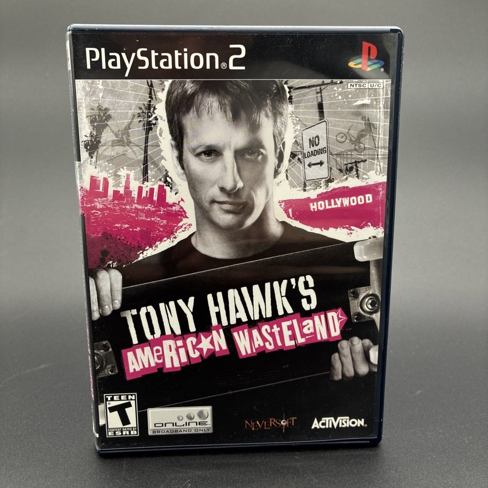 Tony Hawk's American Wasteland PS2 PlayStation 2 2006 Complete CIB